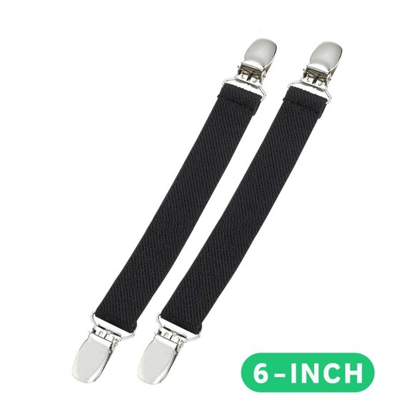 HOLD'EM Boot Straps Leg Pant Stirrup Soft Elastic Heavy Clip Keeps Pants Tucked - Picture 2 of 11